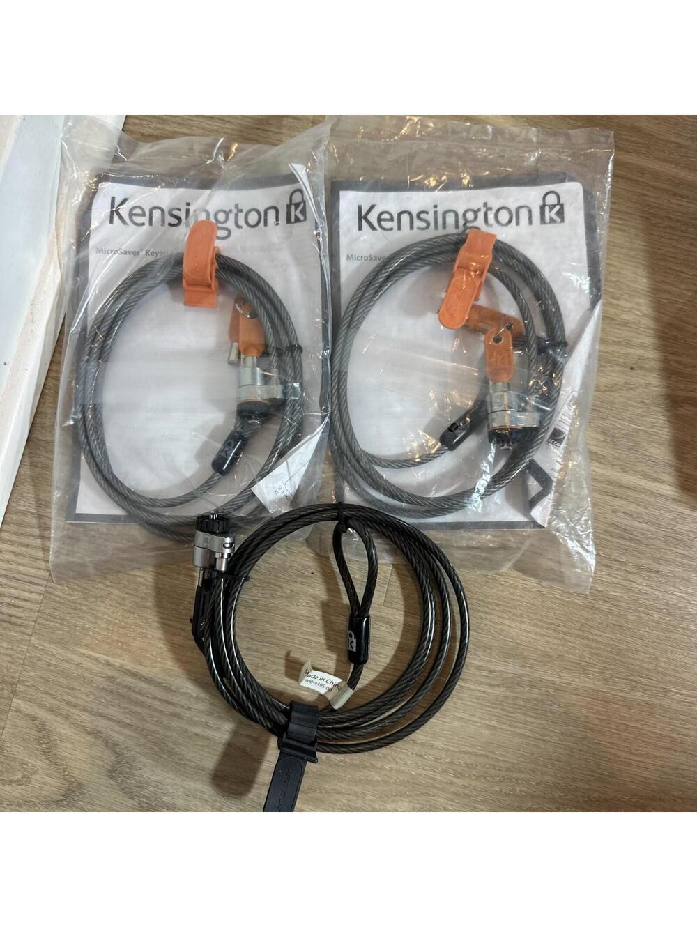 Kensington Keyed Laptop Lock K64637WW (Lot of 3)
